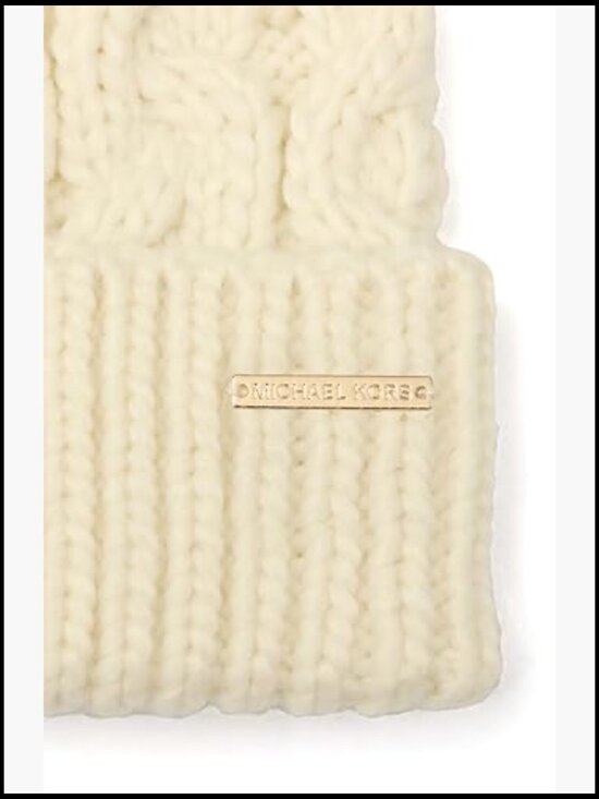 Diamond Cable Cuff Beanie Hat for Winter Cold Weather, Acrylic, Lightweight,